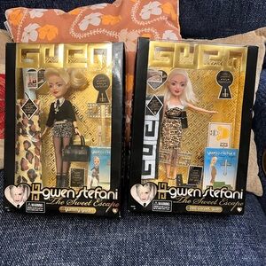 Gwen Stefani Dolls w/original boxes and accessories Yummy Gwen Red Carpet Gwen